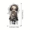 Charming Acrylic Gothic Figure Hanging Ornament For Vintage Halloween Accessories Car