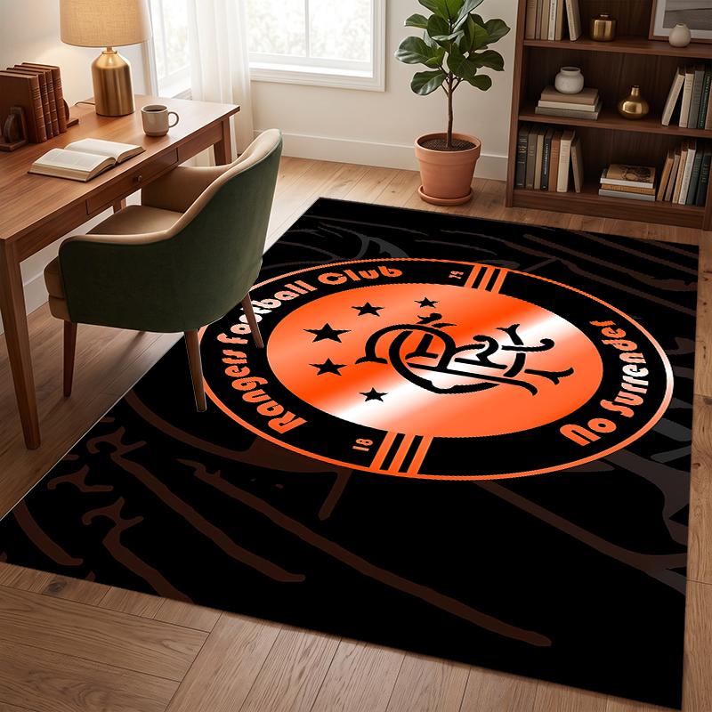 Rangers FC (14) Büurteppich Eleganter Bodenteppich für Büro Wohnzimmer Schlafzimmer und Innenräume