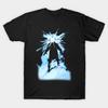 Men Black Print T-shirt The Thing No-Cut Transfer Paper Print Cotton Tshirt