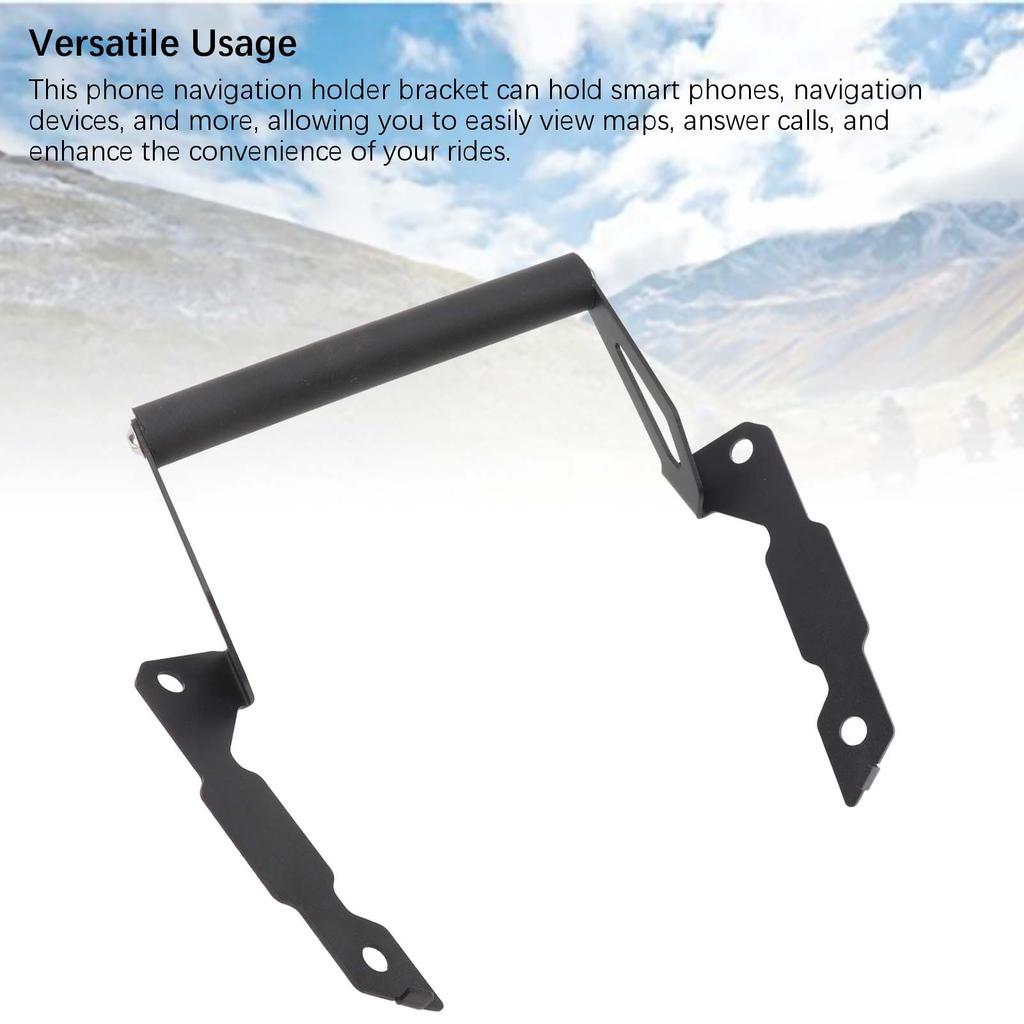 Motorcycle Navigation Phone Mount 12mm 22mm Front Handlebar Navigation Bracket Stand Holder for