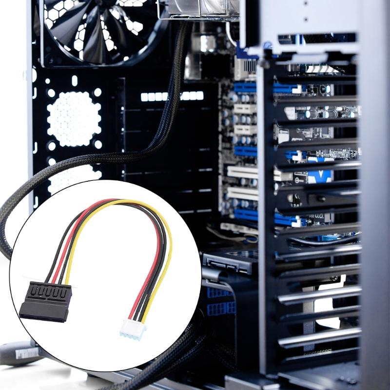 Haltbarkeit XH2.5mm auf Buchse Adapterkabel Netzadapterkabel für effiziente Stromumwandlung in Computern