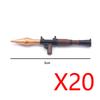 Military Building Blocks Solider Figures Weapons RPG Equipment  Vest Equipment Accessories Bomb Disposal Suit Samurai Sword MOC