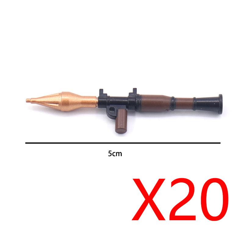 Military Building Blocks Solider Figures Weapons RPG Equipment Vest Equipment Accessories Bomb Disposal Suit Samurai Sword MOC