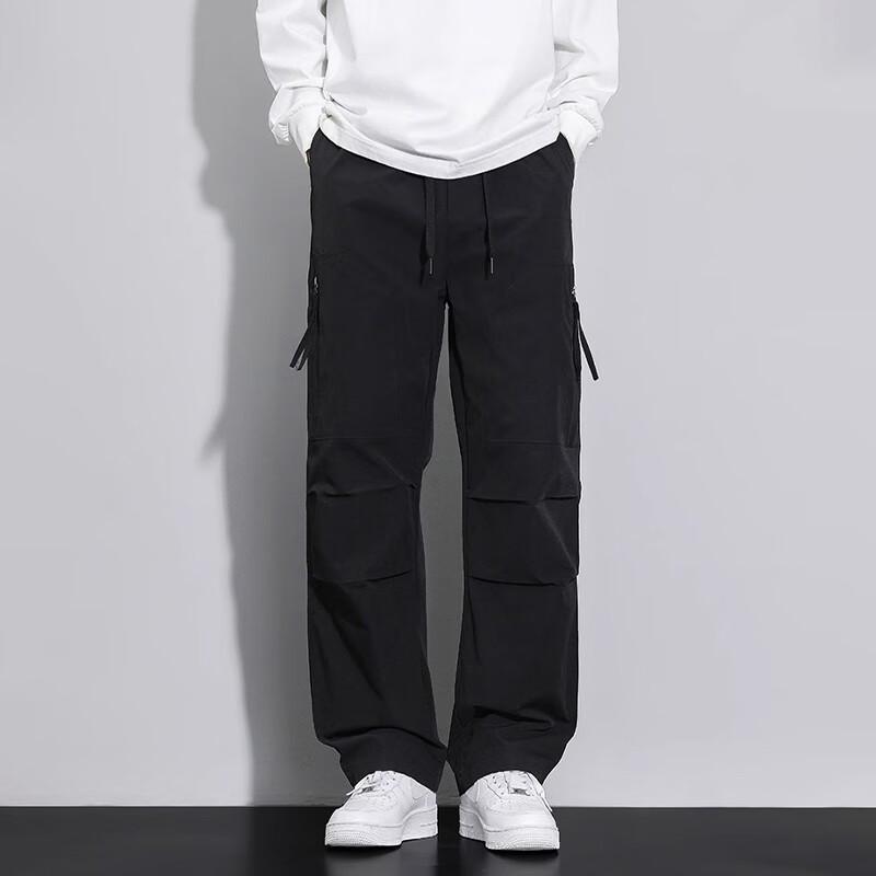 VUUG Men's Outdoor Cargo Straight-Leg Pants