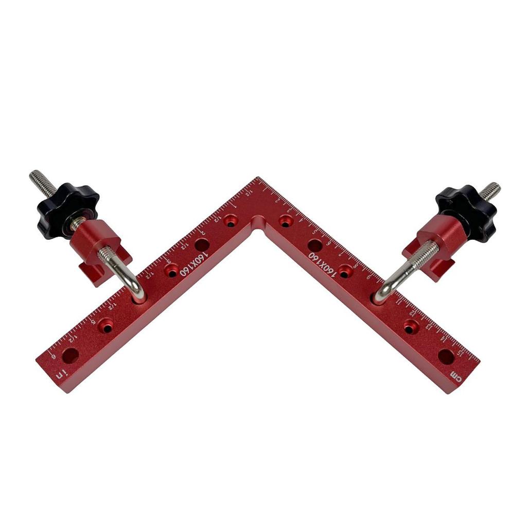 Woodworking Aluminum Alloy 90° Right Angle Clamp Set (3/6/12 pcs)