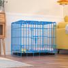 Foldable Metal Dog & Cat Cage for Home, Indoor/Outdoor, Car or Rescue Use