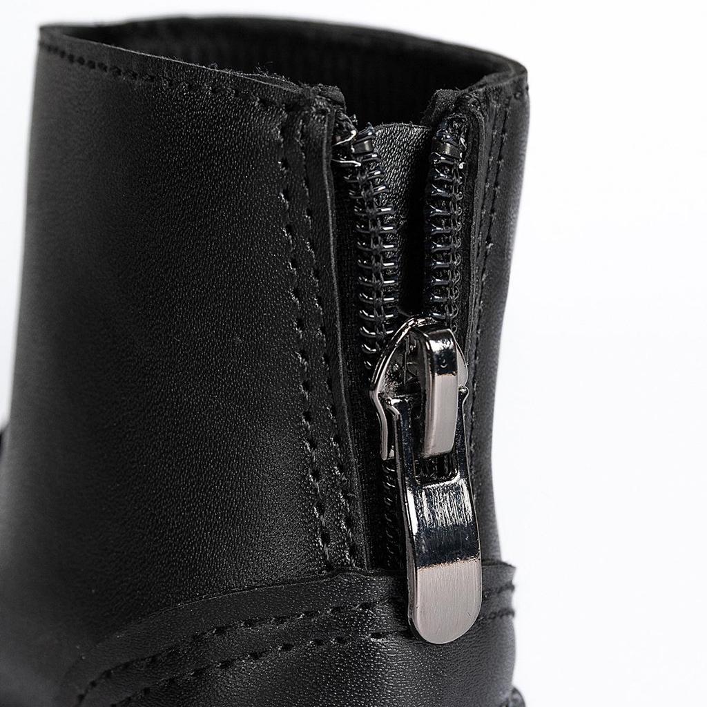 Fashion Girls' Leather Toddler & Baby Ankle Boots