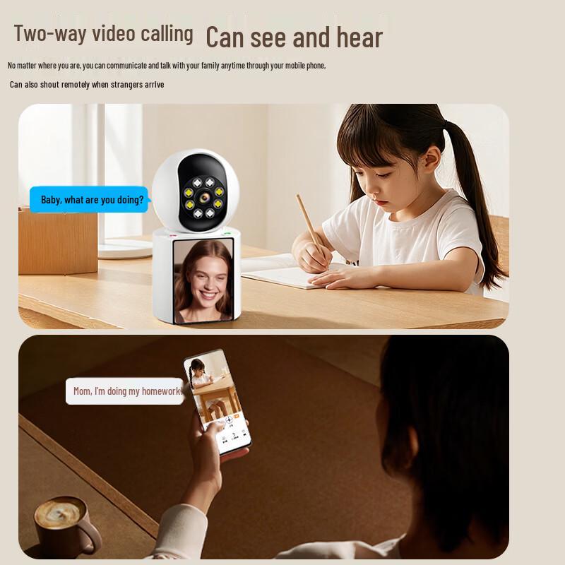 Haoqu Smart 4G Home Surveillance Camera CN plug (adapter included)