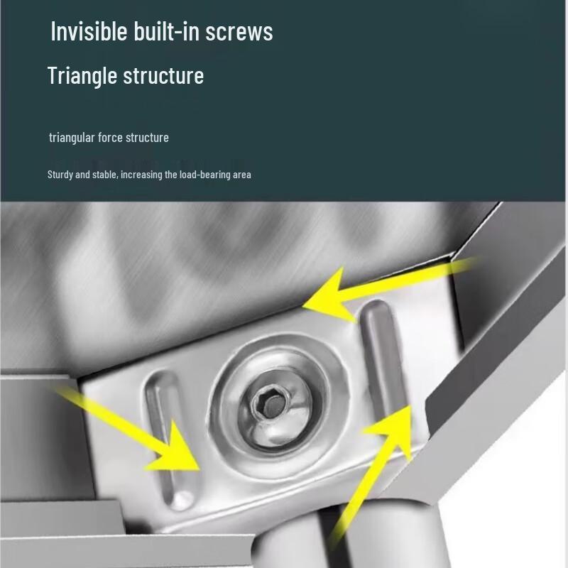 6-Tier Carbon Steel Kitchen Utility Rack