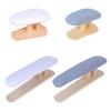 Mini Ironing Board with Wooden Base for Household Laundry Room Garments