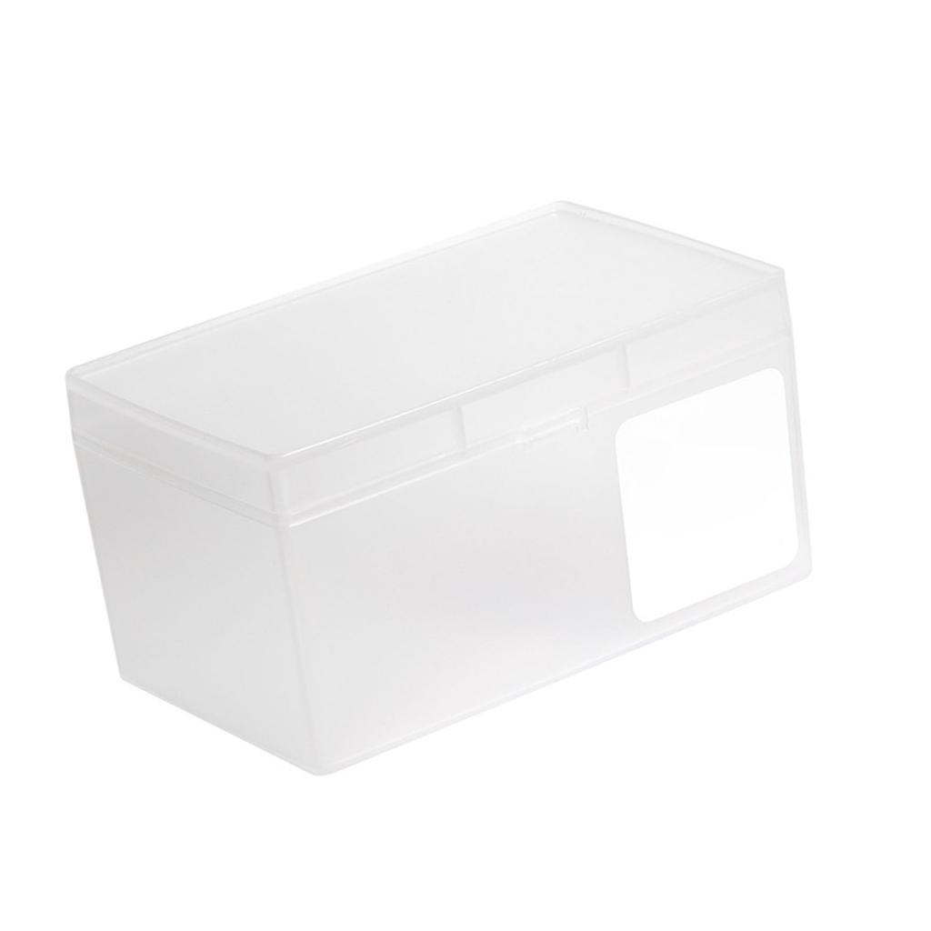 Mini Plastic Storage Containers Versatile Jewelry Small Items Greeting Card Snap Storage Box with