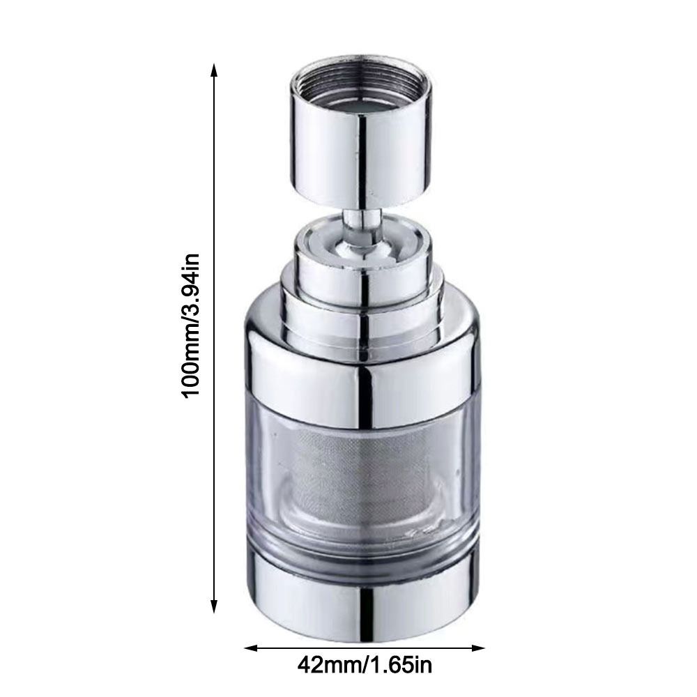 Splash-Proof Faucet 360 Degree Swivel Faucet Extender Durable Kitchen Faucet Purifier  Universal