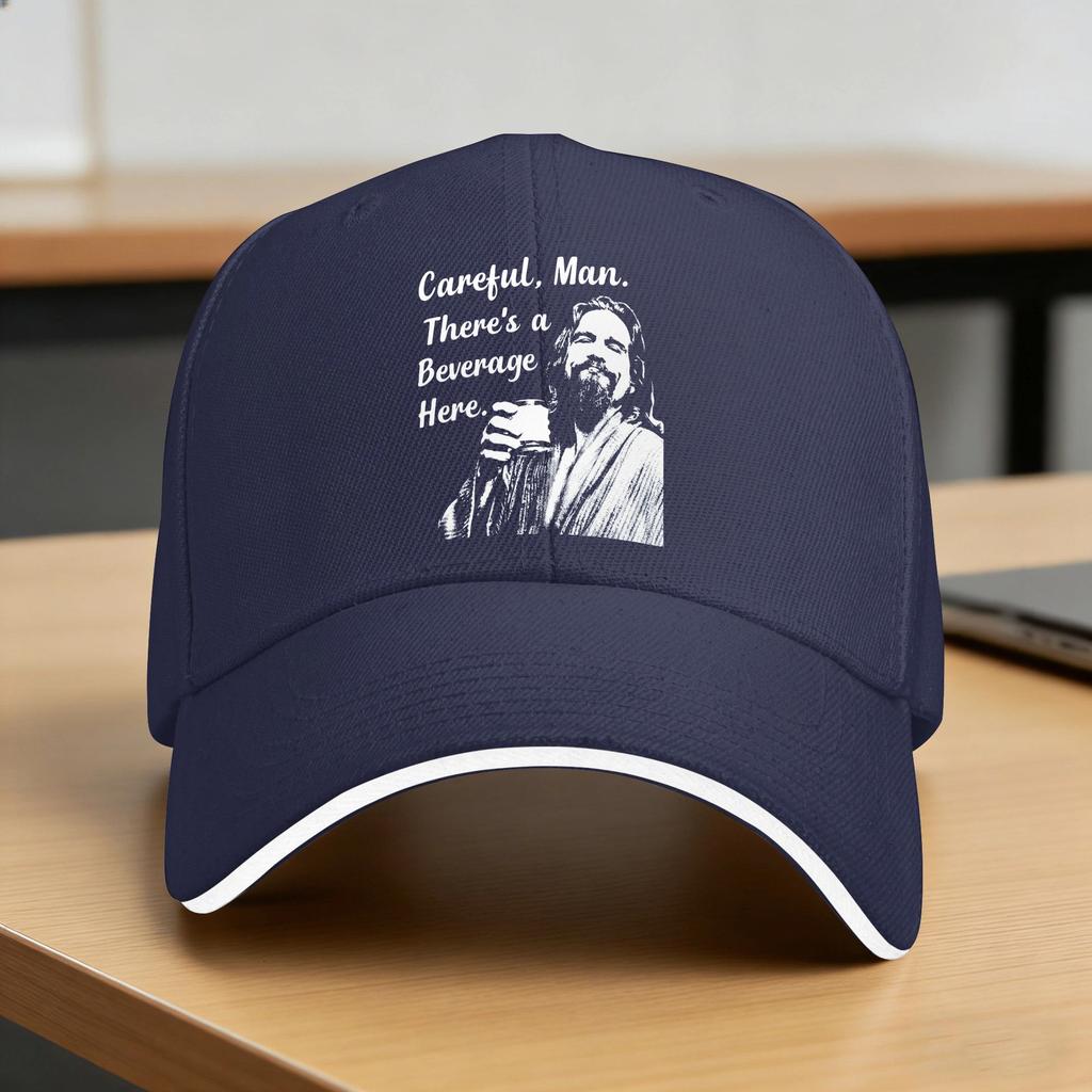 The Dude Big Lebowski Baseballkappe Jagd Camping Verstellbare Trucker-Mütze Damen Unisex Lässig Individuell DIY Baseballkappen