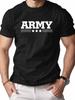 ARMY 100% Cotton Comfort Fit Men's T-shirt - 1 Pc Unisex T-Shirt