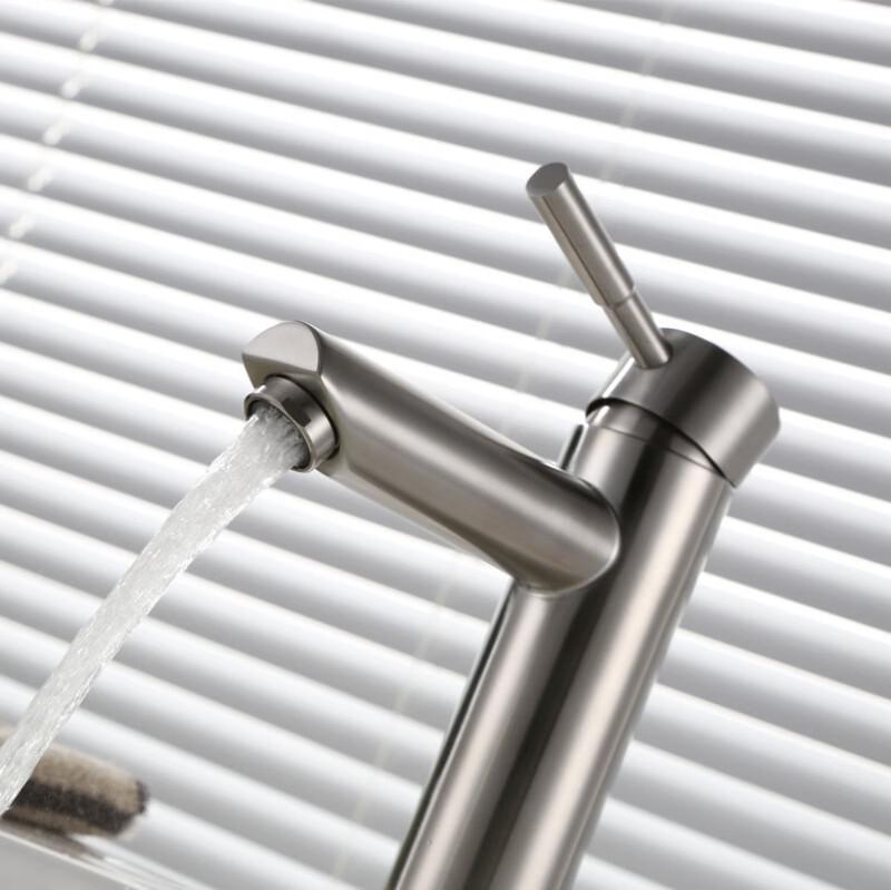 TLXT Stainless Steel Hot & Cold Basin Faucet