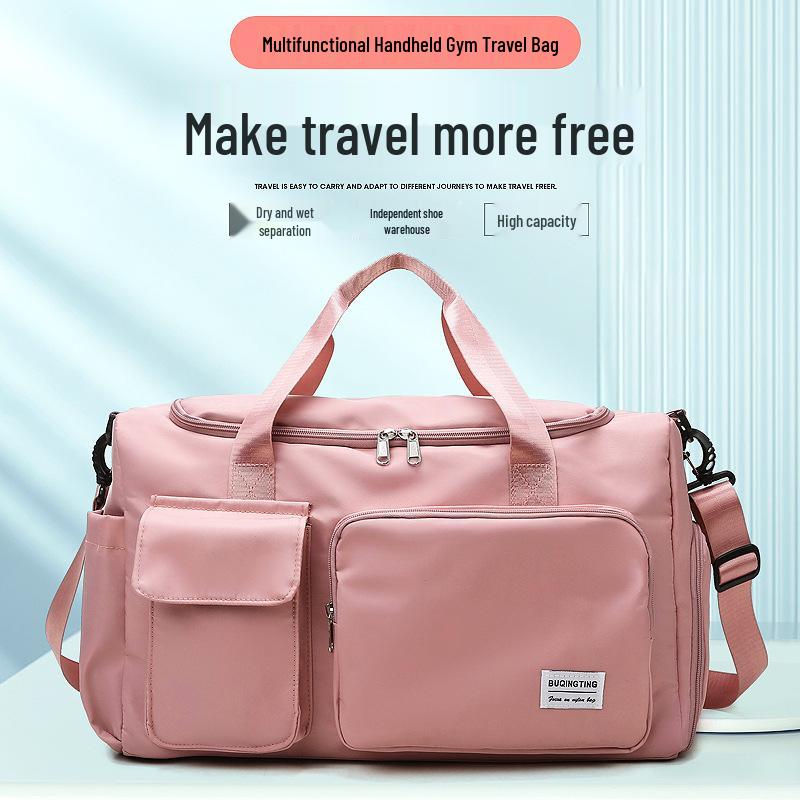 Women's Large Capacity Lightweight Travel Bag for Short Trips, Swimming, Yoga, and Fitness