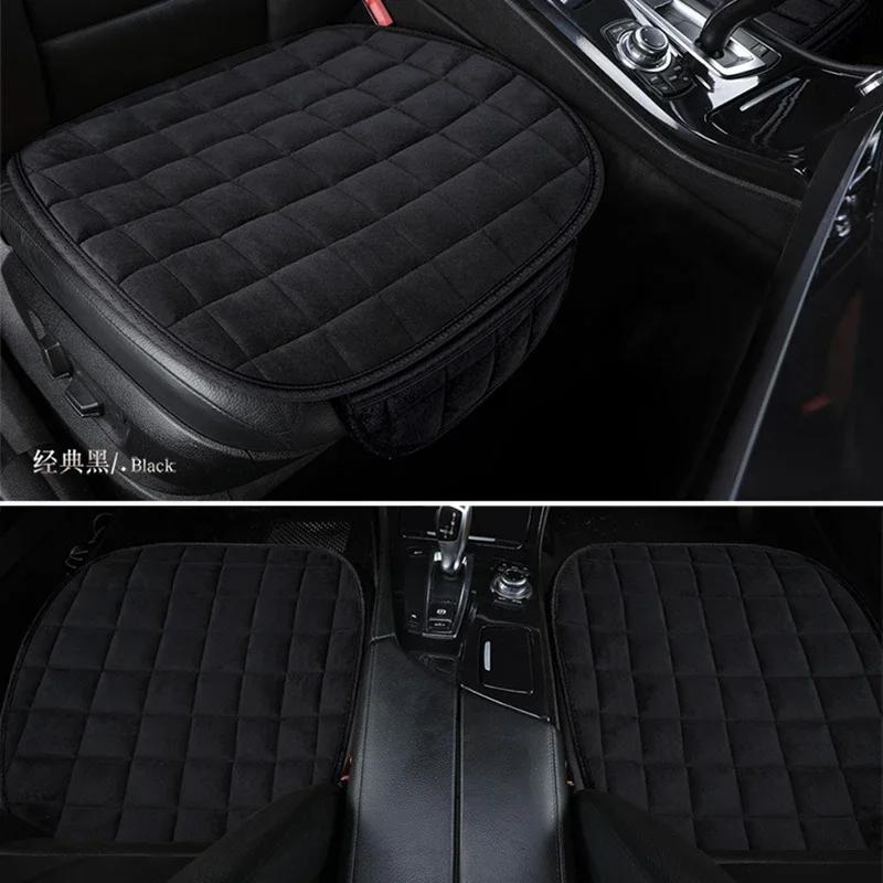 Car Seat Cover Winter Warm Cushion Anti Slip Universal Front Chair Breathable Pad for Vehicle Auto Car Protector Amagi