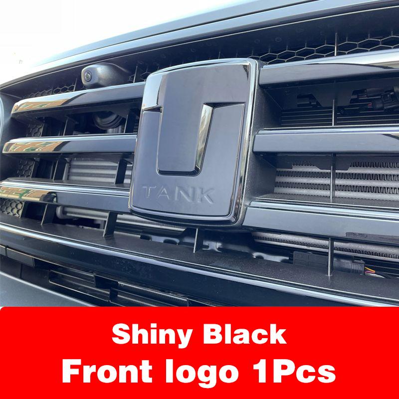 For Great TANK 300 Car Styling Plastic Car Stickers Car Rear Emblem Front Grille Badge High-end Decals Auto Exterior Decoration