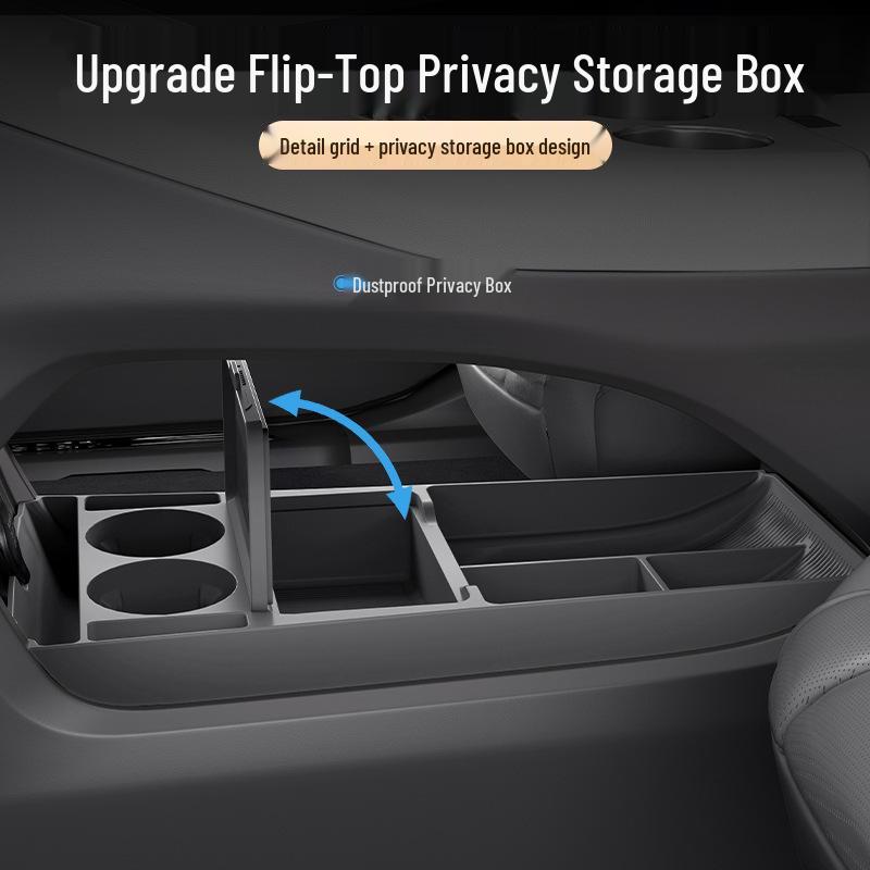 Geely 25 Galaxy L6 Center Console Armrest and Storage Box for Car Interior Modification
