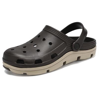 Outdoor Men's Sandals Fashion Lightweight Breathable Slippers Clogs Garden Shoes Casual Beach Shoes Couple Non Slip Wading Shoes