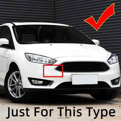 For Ford Focus MK3.5 2014 2015 2016 2017 2018 Front Bumper Towing Hook Eye Cover Lid Tow Hook Hauling Trailer Cap Trim Garnish