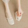New Round Toe Shoes with Soft Soles and A Shallow Opening