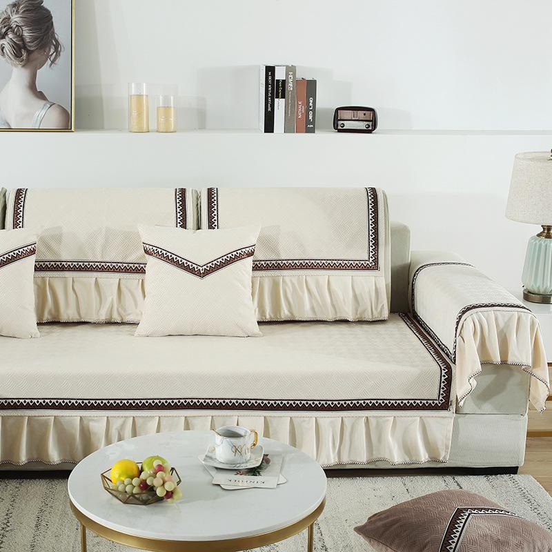 Pokrowiec na sofę, Tkanina tłoczona aksamitem, Rzemiosło kompozytowe, Poduszka na sofę, Leżanka konkubina, Pokrowiec na sofę all-inclusive