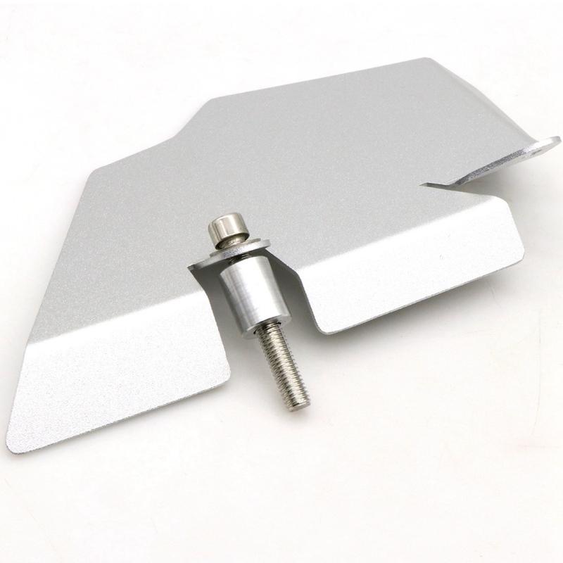 Sensational For BMW R1200GS R1250GS Adventure R 1250 GS R 1200GS ADV Rear Seat Foot Pedal Mudguard Fender Recess Cover Silver