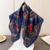 New Stylish Small Women's Scarf Soft Satin Printed Headscarf Lightweight Square Scarf Necktie for Women Beautiful