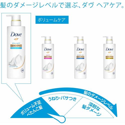 Dove Volume Care Shampoo Refill 350g