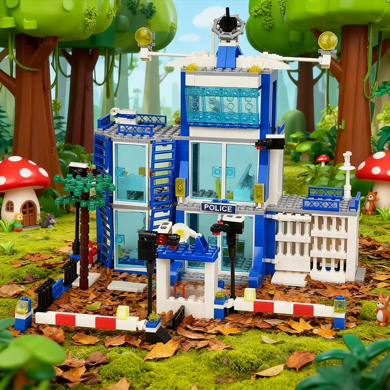 Hoher Schwierigkeitsgrad Hohe Qualität Polizei Hohe Qualität Abteilung Hohe Qualität Montage Hohe Qualität Bausteine Hohe Qualität Auto Hohe Qualität Kinder'S