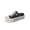 Baotou Board Shoes Women's Summer Wear 2025 New Mesh Shoes Versatile Breathable Mesh Heel-free Muffin Women's Shoes