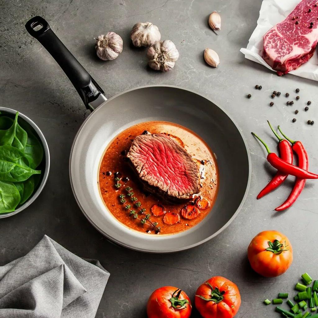 Pan Fissler 15722028100/0 Grey Aluminium Ø 28 Cm