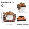 Halloween Vintage Ghost Pumpkin Holiday Atmosphere Home Photo Display Stand Commemorative Frame