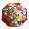 1pc Anime Characters Automatic Opening Umbrella with Portable Tri-Fold Design, 8-Bone Iron Frame - Outdoor for Fans, Travelers, Daily Use, Festival Gi