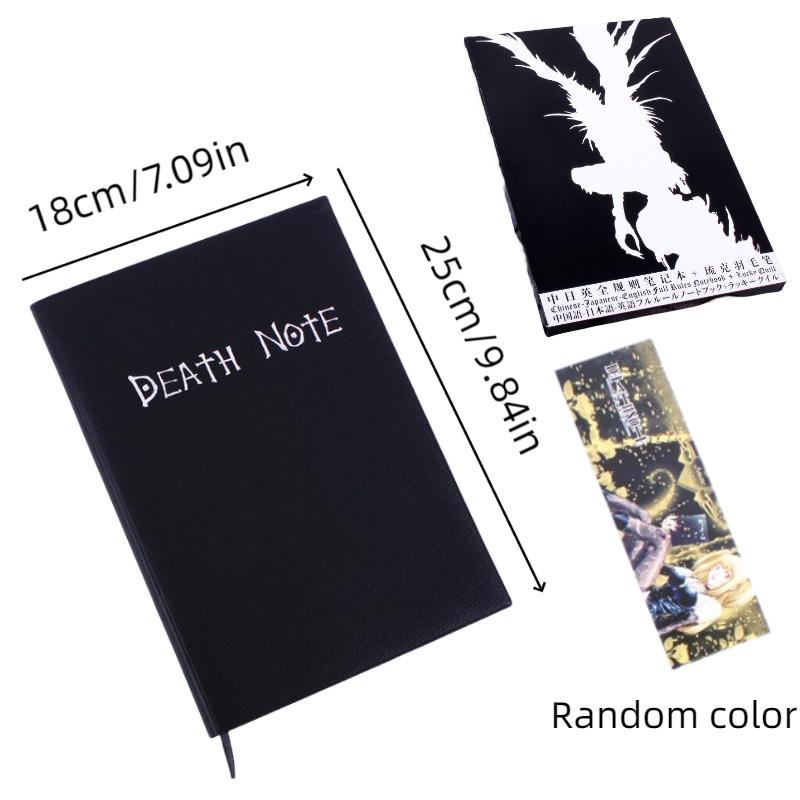 Yagami Death Note Light Notebook Art Paper Quill Pen Keychain Bookmark Necklace