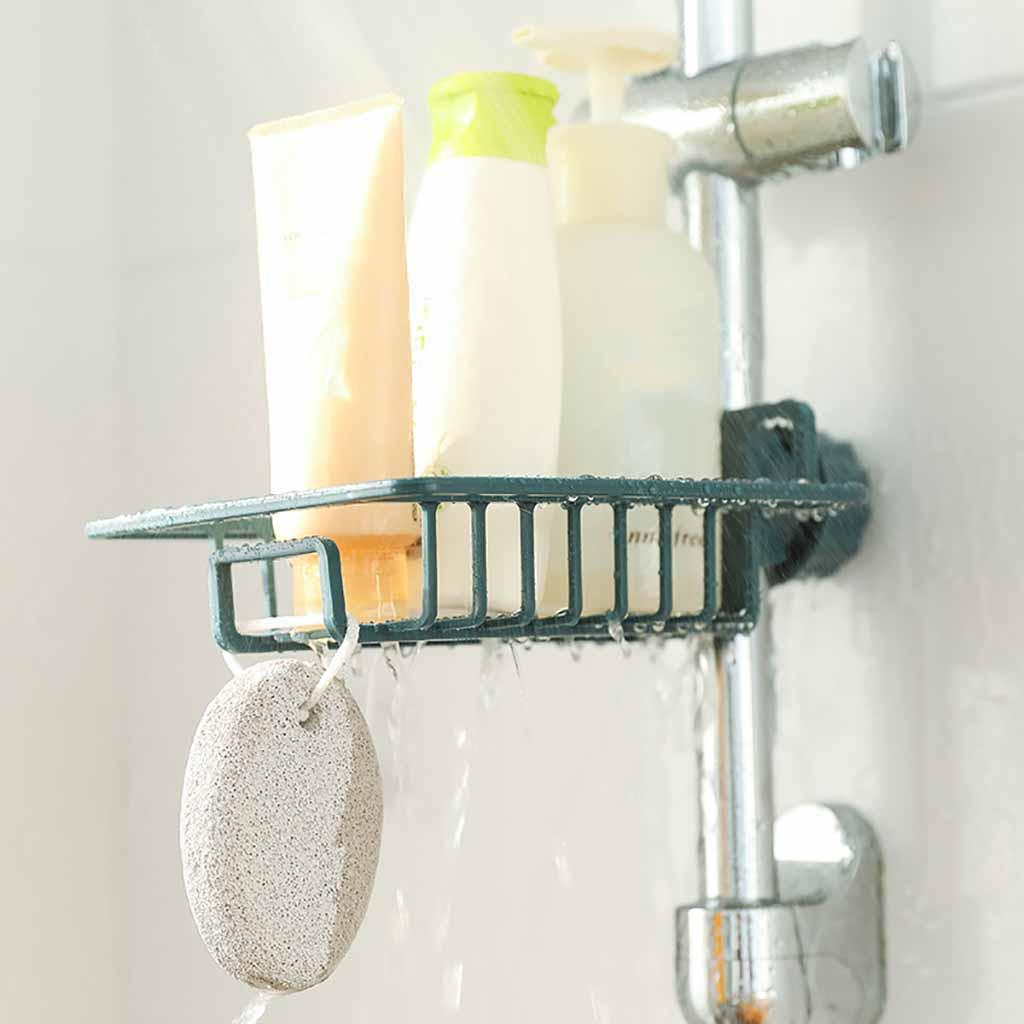 Kitchen Sink Faucet Sponge Soap Cloth Rack Storage Organizer Holder Shelf