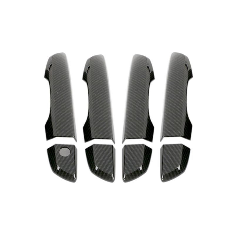 

Стайлинг автомобиля, крышка дверной ручки для Honda Civic 10th 2016 2017 2018, LHD ABS, внешние детали из углеродного волокна Carbon Texture A