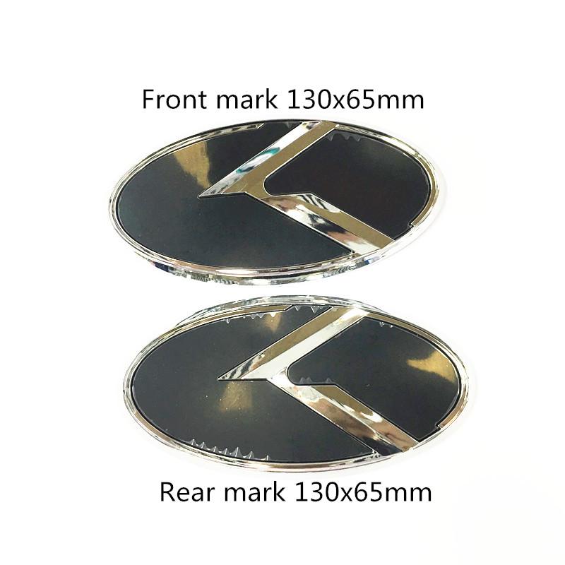 3D Flug K Logo Emblem Abzeichen Kühlergrill Vorne+Hinten+Lenkradkappen Für KIA K5 2011-2013 Optima Forte 2009-2014
