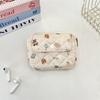 Multifuctional Mini Canvas Coin Purse Korean Style Sanitary Napkin Storage Bag Cute Wallet  Travel