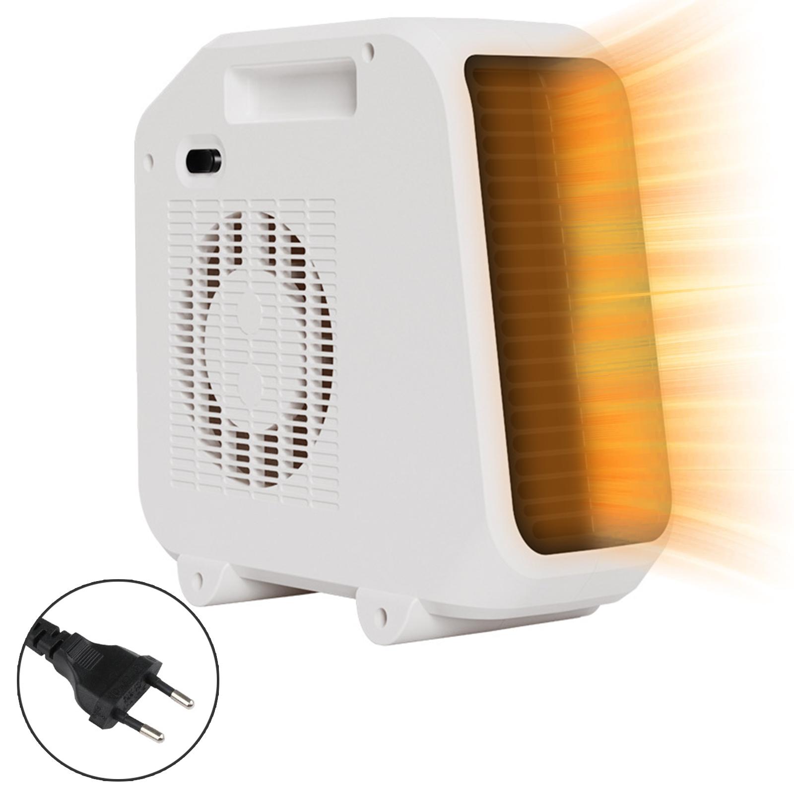 

1800w Portable Fan Heater Silent Overheat Protective Electric Heater For Bedroom Living Room Office EU plug