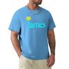 James Band T-shirt street wear anime Unisexs långa t-shirts