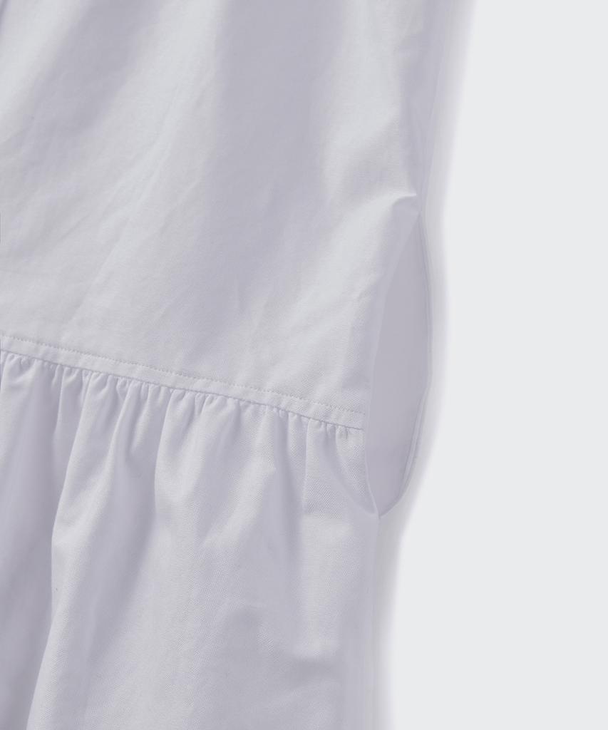 Musinsa Standard Woman Women'S Cotton Tiered Mini Dress [White]