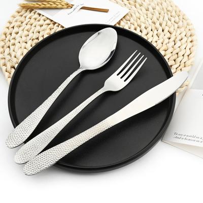 Yemek bıçağı Kaşık Çatal Yemek Takımı Seti Paslanmaz Çelik Çatal Kaliteli Yemek Yemeği Kamp Batı Mutfak Metal sofra seti