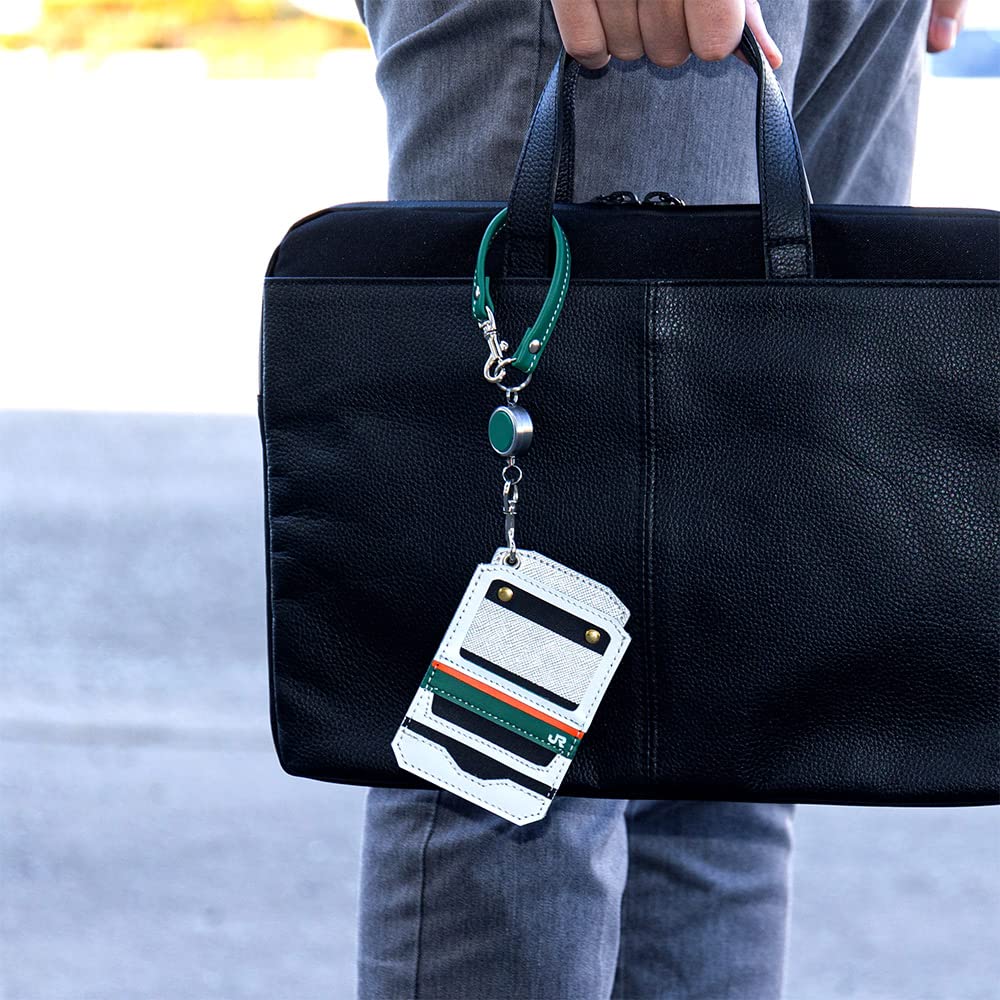 AGILITY affa Pass Train Lover Present Railway Train JR Approved Pass Case Genuine Leather Keihin Tohoku Line Shonan Shinjuku Line Yamanote Line Sobu