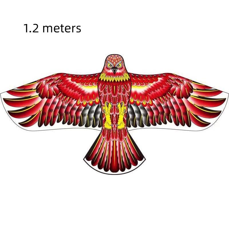 1 Piece Outdoor Fun Sports Bird Repelling Kite 1.2/1.55/1.6/1.65/1.8 Meters Easy To Fly Eagle Kite For Kids Or Adults