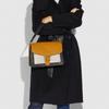 Coach Tabby 28 Large Leather Tote Shoulder Crossbody Bag Women Bags Brown White Black 76106-B4P3B