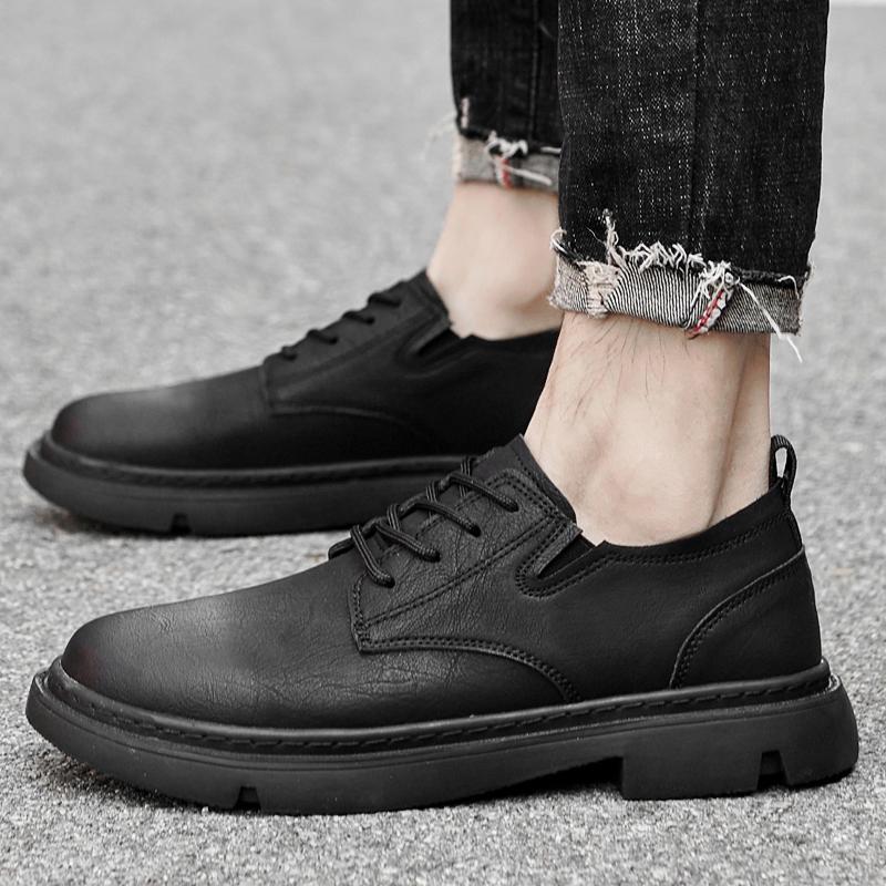 Fashion New Elegantes Wedding Dress Shoes Breathable Male Sneakers Genuine Leather Men Casual Shoes Business Lace-up Mens Dress Shoes