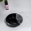 Disposable Round 3-Compartment Takeout Container