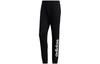 Neo Knitted Sweatpants Men's Black Moderate Cuffed Pants GJ8923